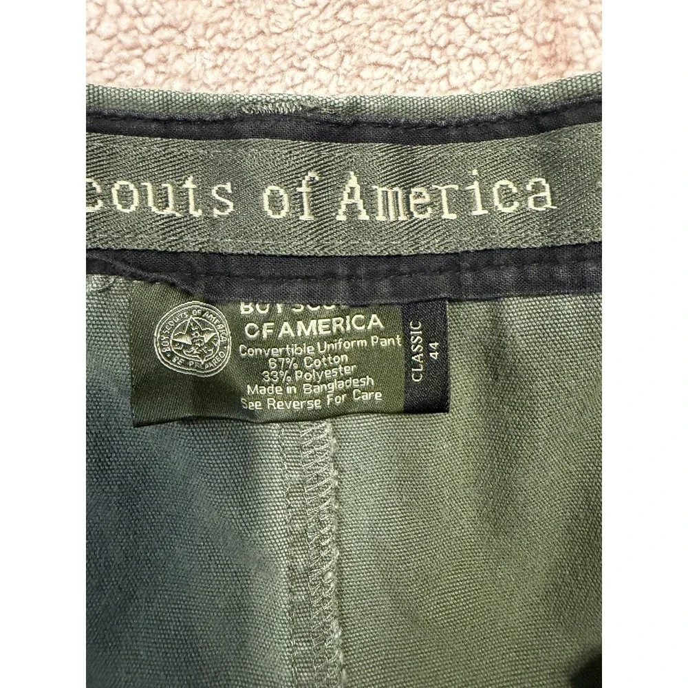 Boy Scouts of America Convertible Cargo Pants/Shorts Men's Classic Size 44x28